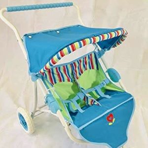 american doll double stroller